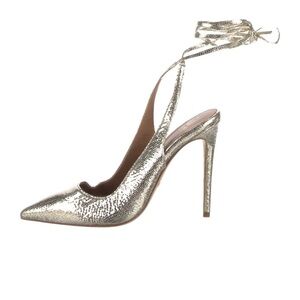 ASOS Gold Strappy High Heels